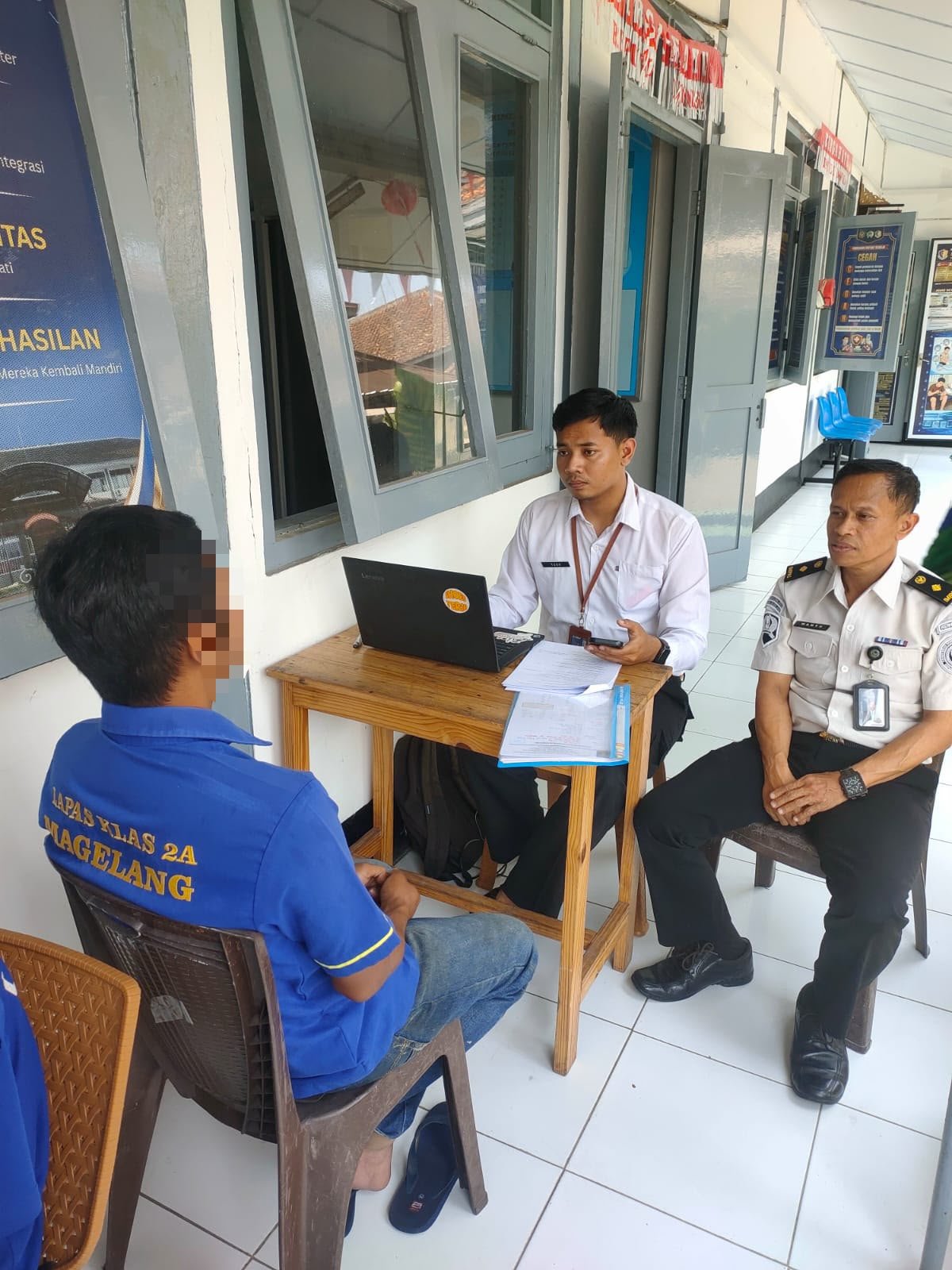 Menyambut Langkah Baru Menuju Reintegrasi, Bapas Magelang Laksanakan Penelitian Kemasyarakatan